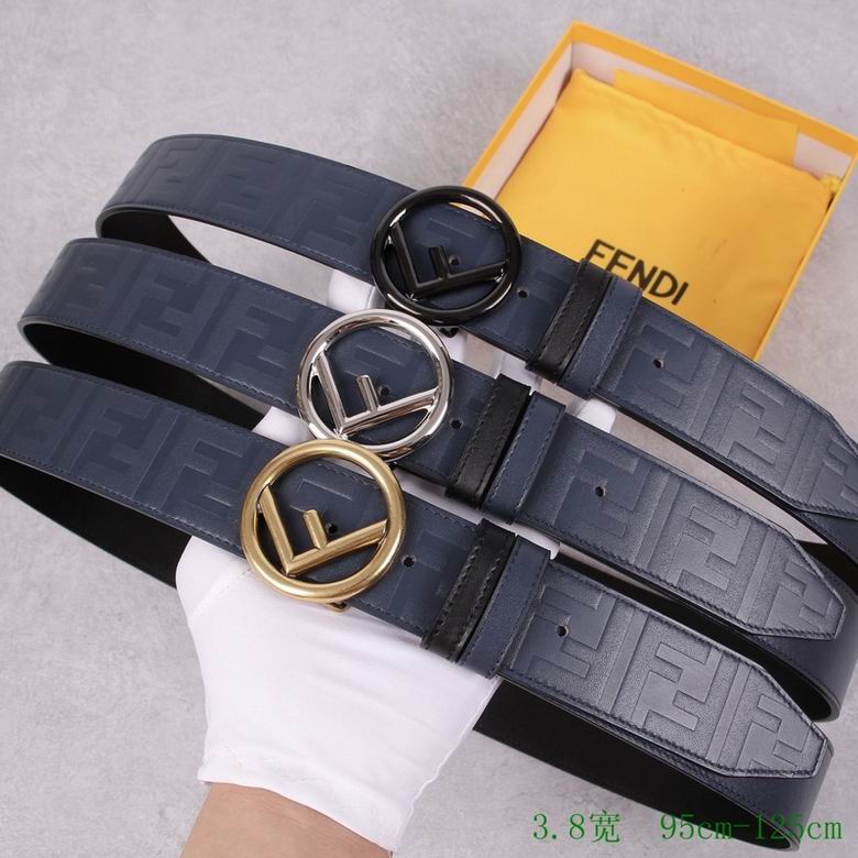 Fendi Belt 38mmX95-125cm 7D108